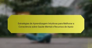 Estratégias de Aprendizagem Intuitivas para Melhorar a Consciência sobre Saúde Mental e Recursos de Apoio