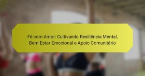 Fé com Amor: Cultivando Resiliência Mental, Bem-Estar Emocional e Apoio Comunitário